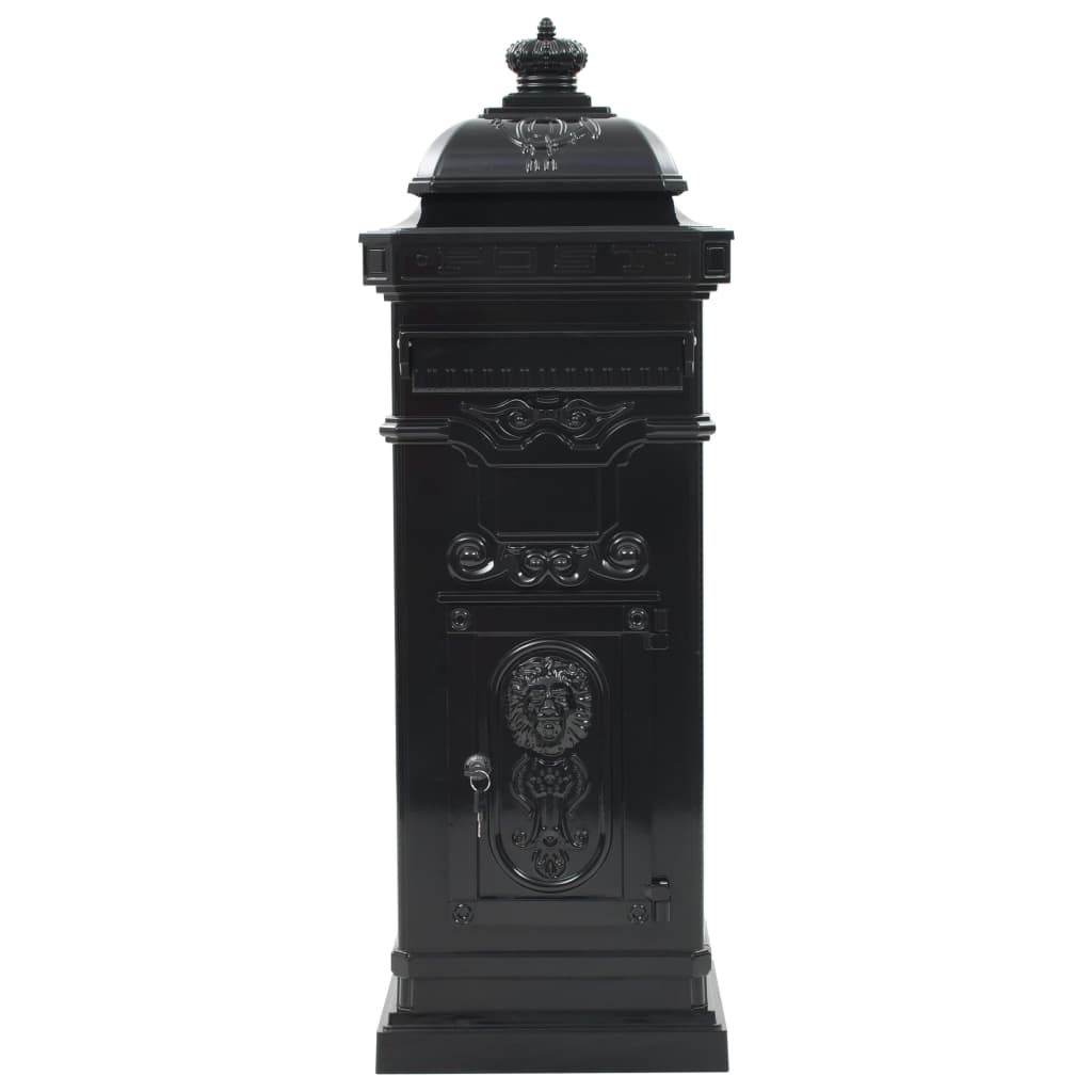 Pilaar Brievenbus Vintage Stijl Roestbestendig Aluminium