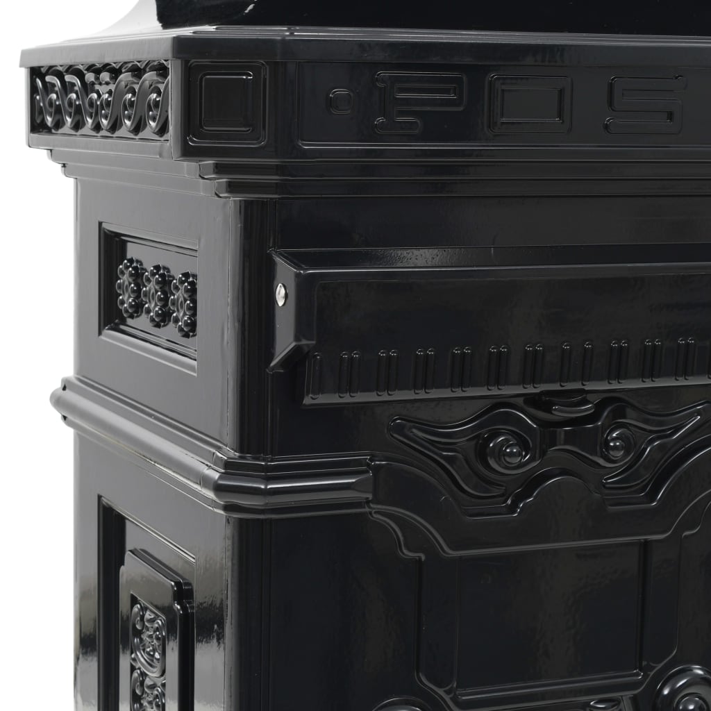 Pilaar Brievenbus Vintage Stijl Roestbestendig Aluminium
