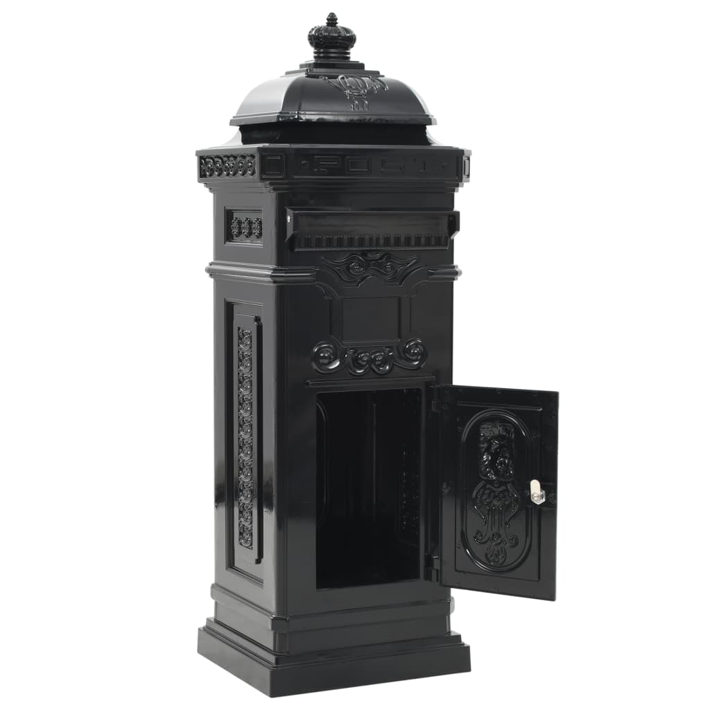 Pilaar Brievenbus Vintage Stijl Roestbestendig Aluminium