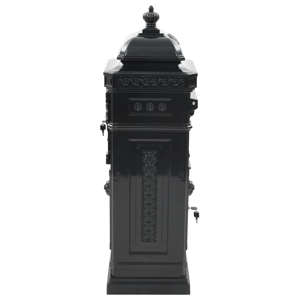 Pilaar Brievenbus Vintage Stijl Roestbestendig Aluminium