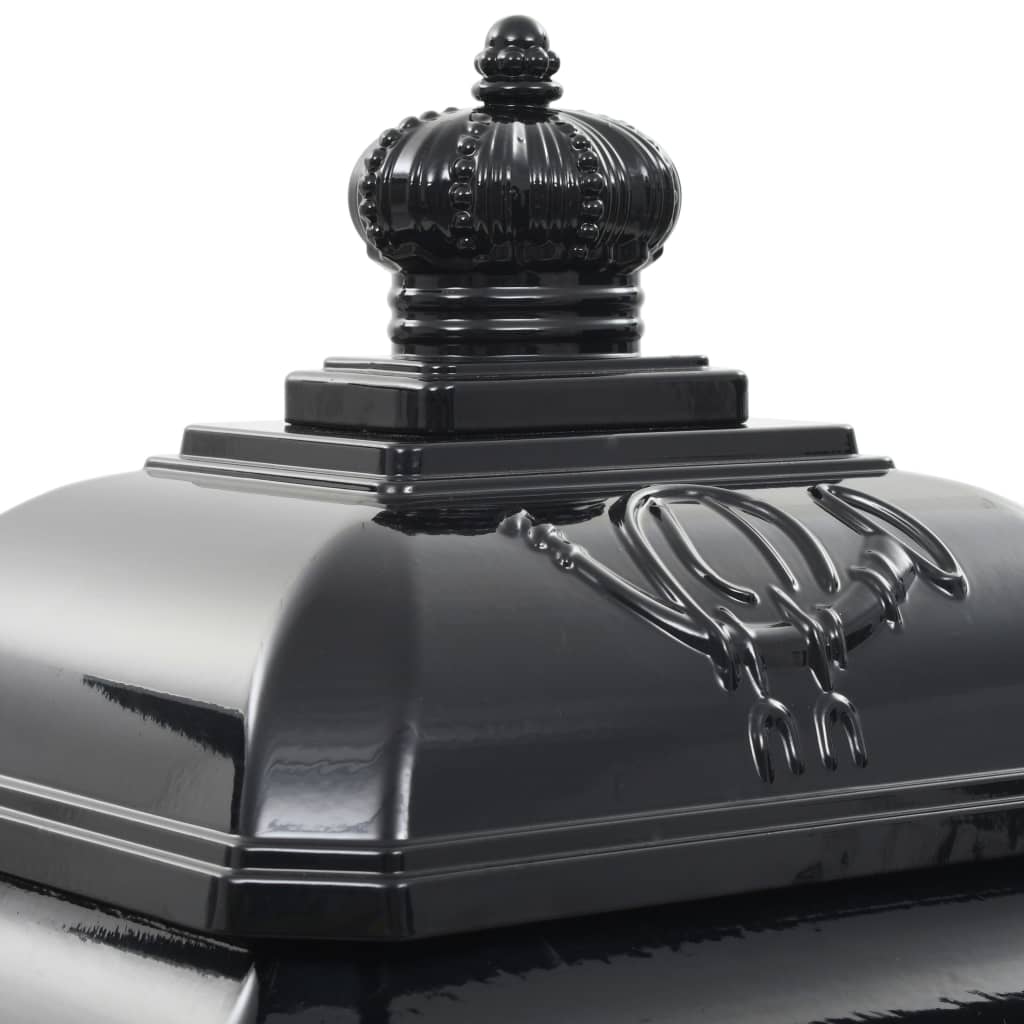 Pilaar Brievenbus Vintage Stijl Roestbestendig Aluminium