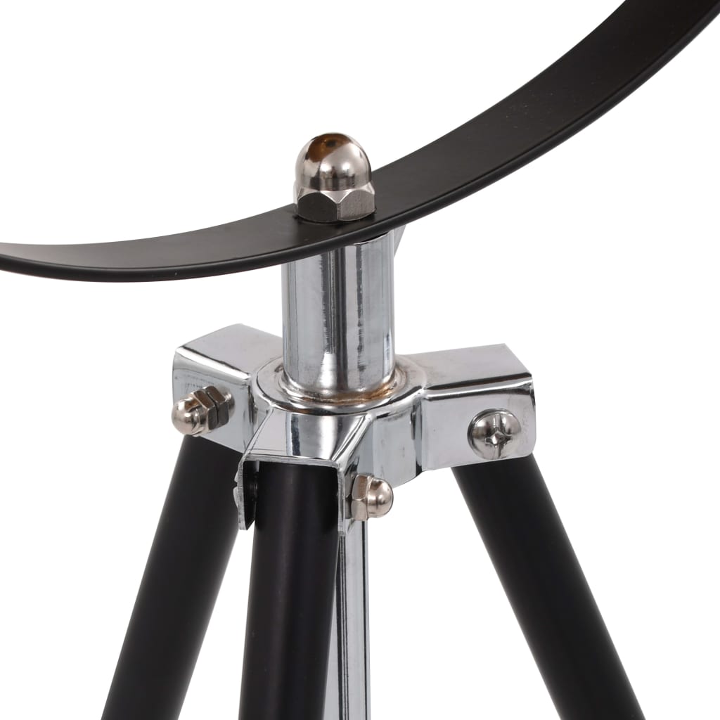 Lamp Staand E27 Zwart En Goud