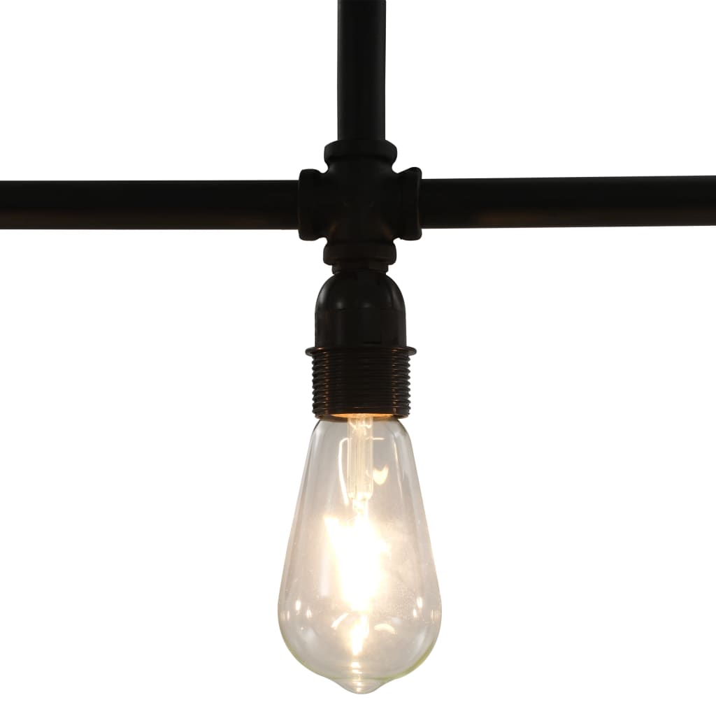 Plafondlamp 3Xe27 Zwart