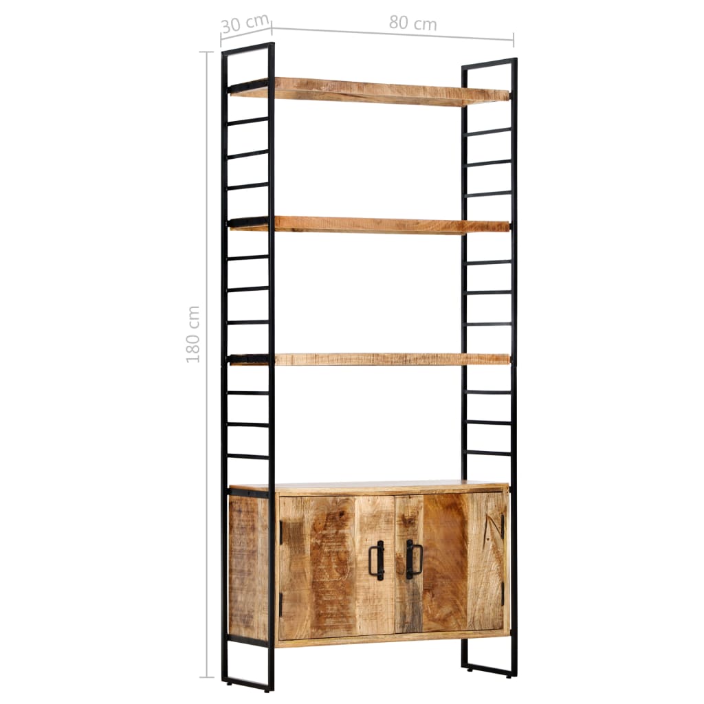 Boekenkast Met 4 Schappen 80X30X180 Cm