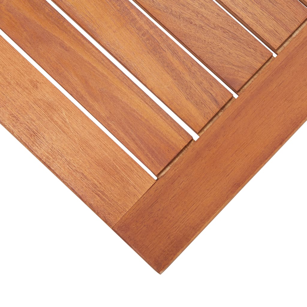 4-Delige Loungeset Massief Acaciahout Peper
