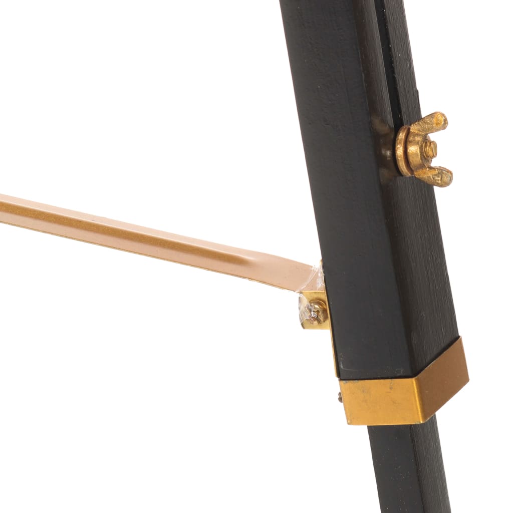 Vloerlamp Driepoot 141 Cm Massief Teakhout Kleurig