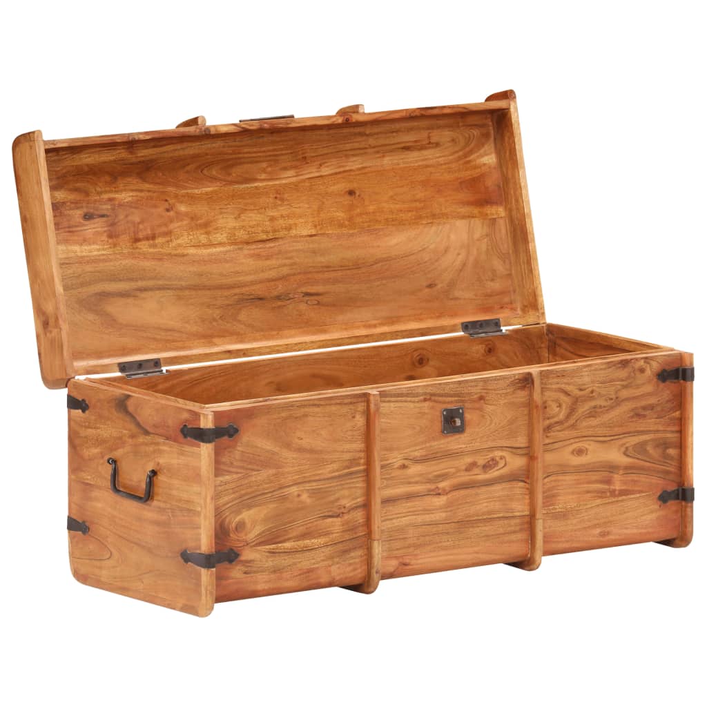Opbergkist 90X40X40 Cm Massief Acaciahout