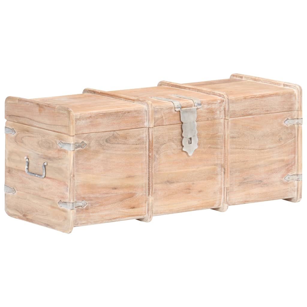Opbergkist 90X40X40 Cm Massief Acaciahout