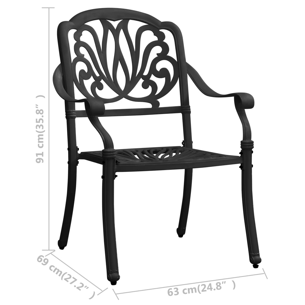 Tuinstoelen Gietaluminium
