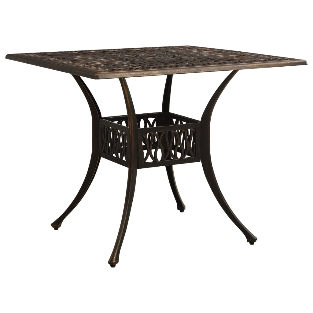 Tuintafel 90X90X73 Cm Gietaluminium