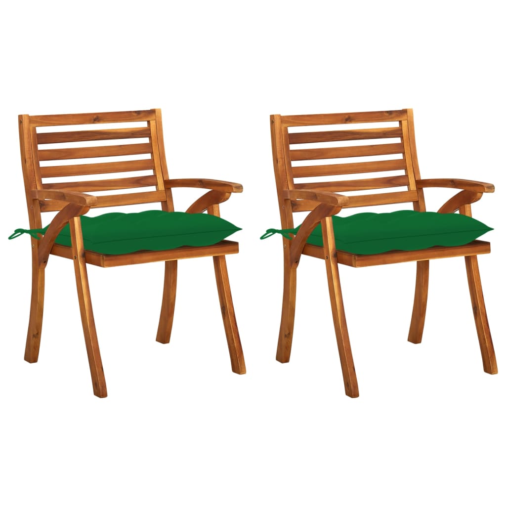 Tuinstoelen Met Kussens Massief Acaciahout