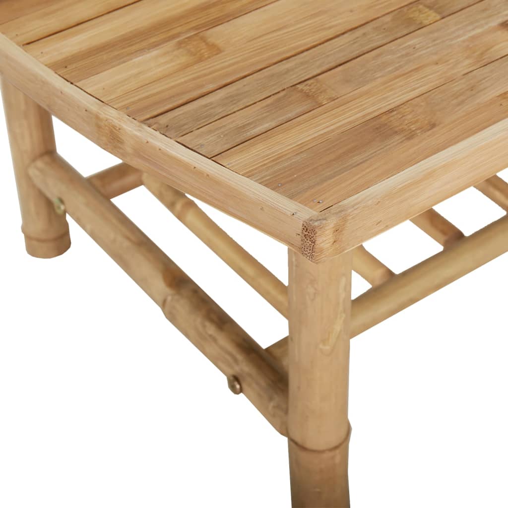 3-Delige Loungeset Met Kussens Bamboe