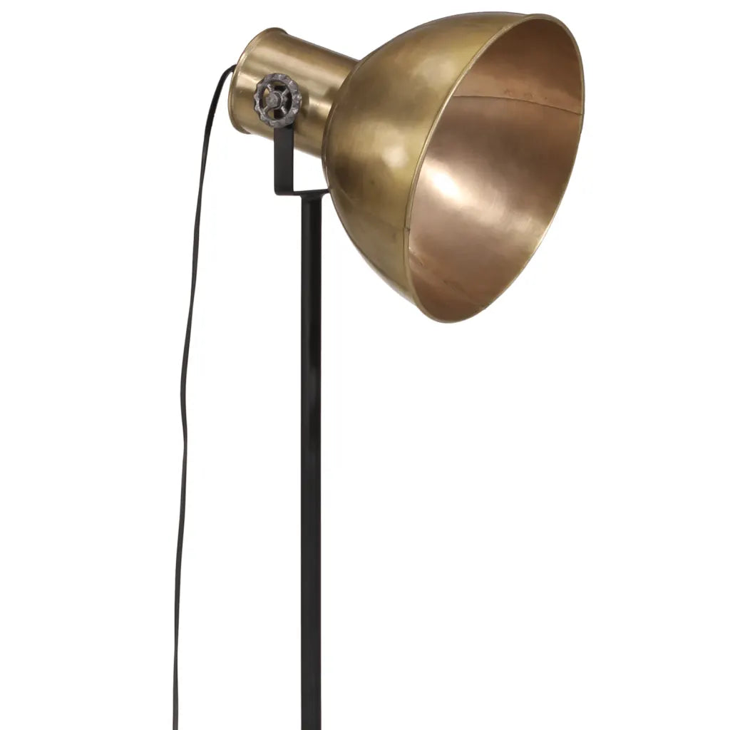 Verstelbare Vloerlamp Mangohout en IJzer – 75x75x90-150 cm
