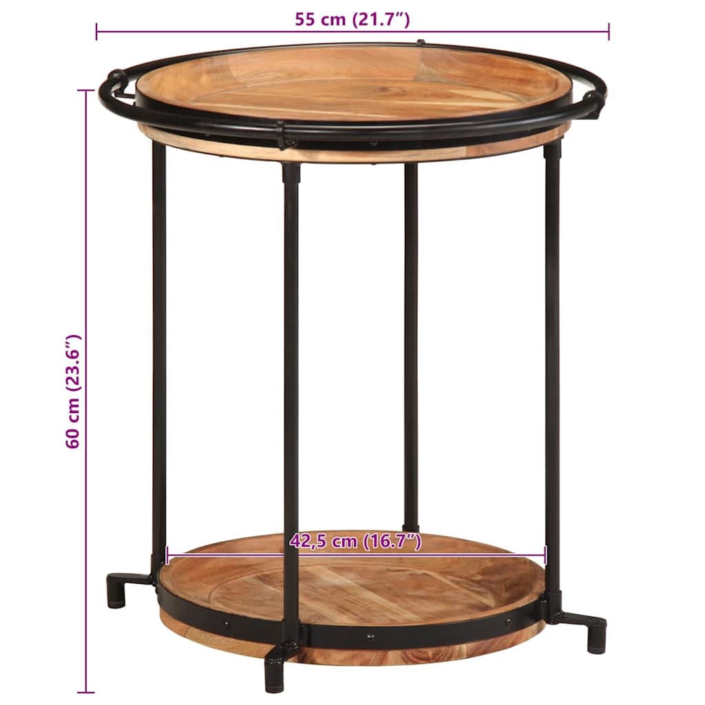 Bijzettafel Ø55X60 Cm