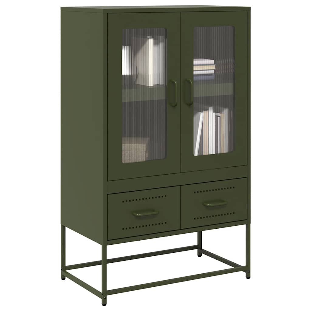 Hoge Kast 68X39X111,5 Cm Staal