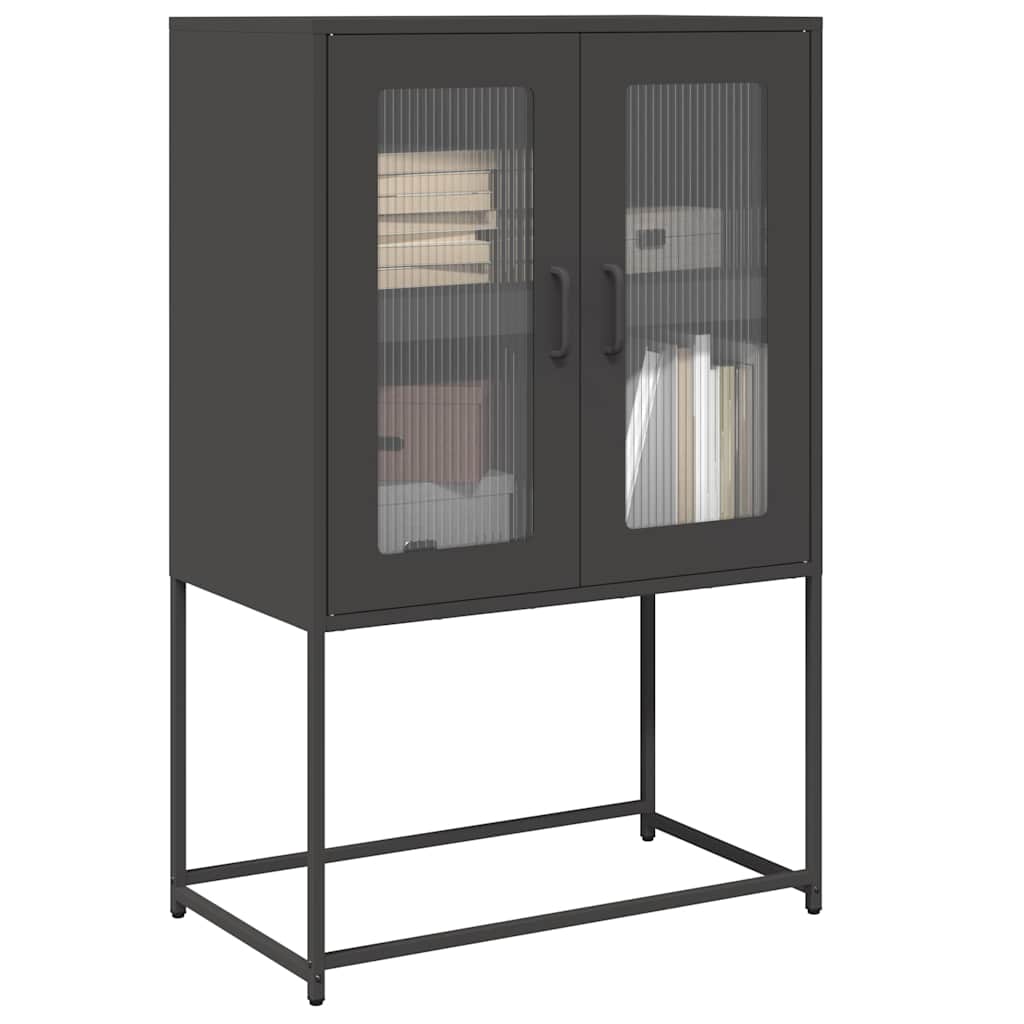 Hoge Kast 68X39X107 Cm Staal Kleurig
