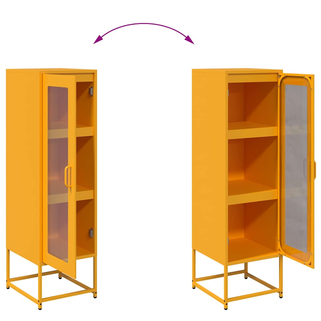 Hoge Kast 36X39X123 Cm Koudgewalst Staal