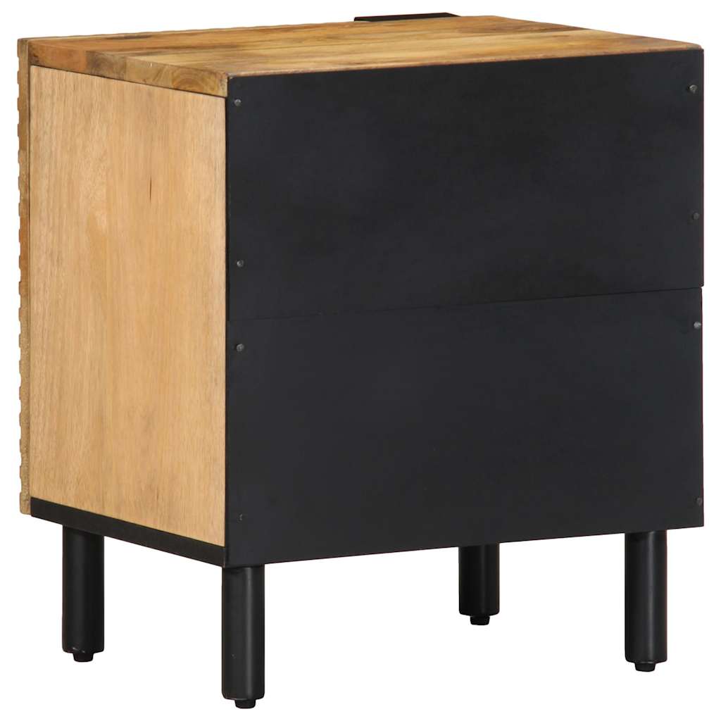 Nachtkastje 40X33X46 Cm Massief Bruin
