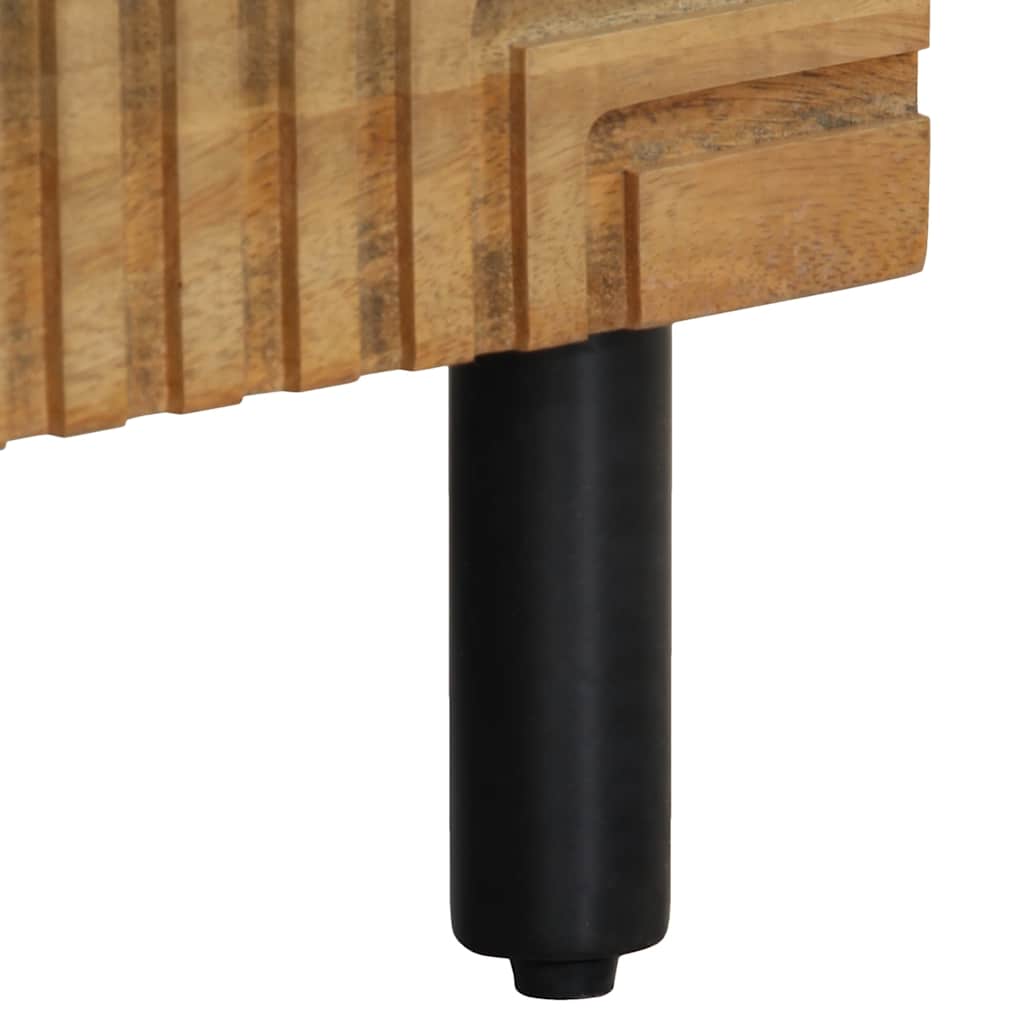 Hoge Kast 40X33X110 Cm Massief Mango