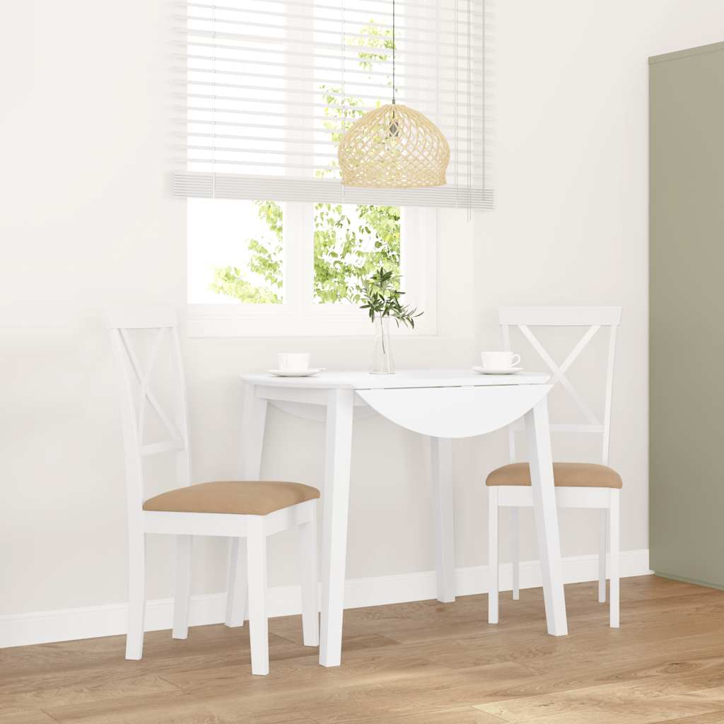 Eetkamerstoelen Met Kussens Massief Hout Rubber
