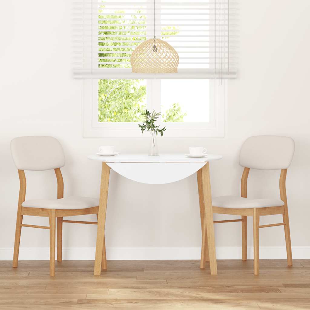 Eetkamerstoelen Met Kussens Massief Hout Rubber