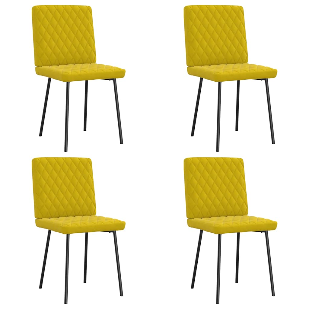 Eetkamerstoelen Fluweel Kleurig