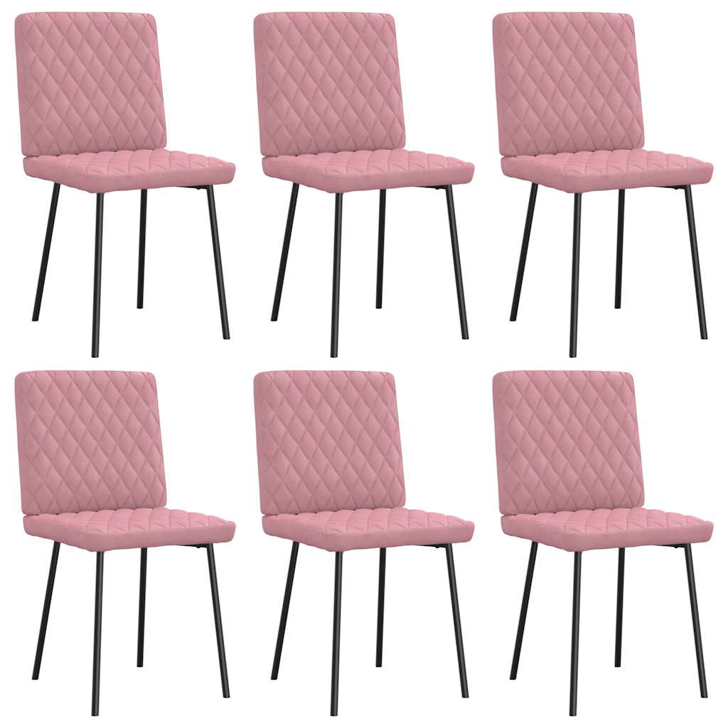Eetkamerstoelen Fluweel Kleurig