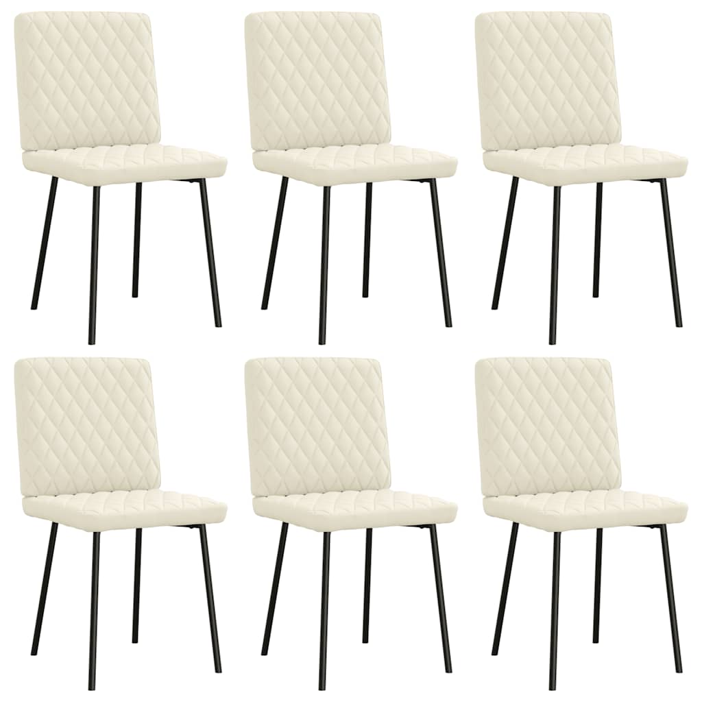 Eetkamerstoelen Fluweel Kleurig