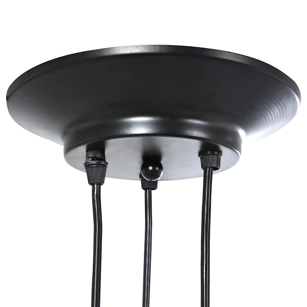 Hanglamp E27 Metaal Zwart