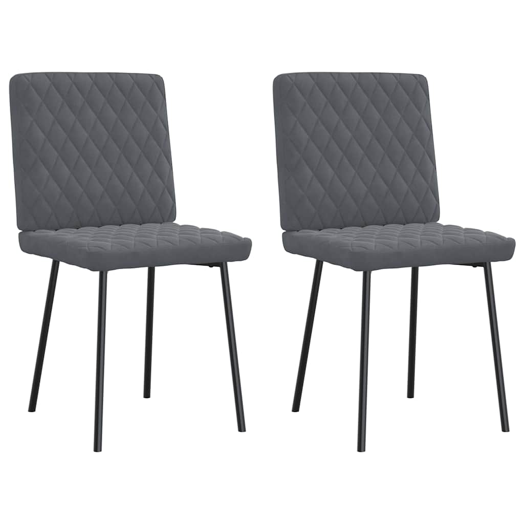 Eetkamerstoelen Fluweel Kleurig