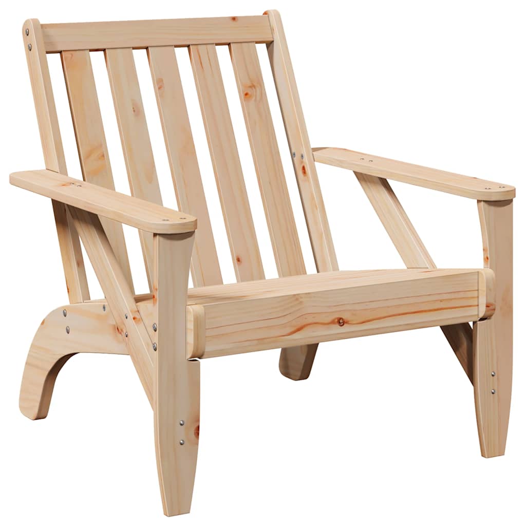 Tuinstoelen Adirondack 75X77X77 Cm Massief Grenenhout