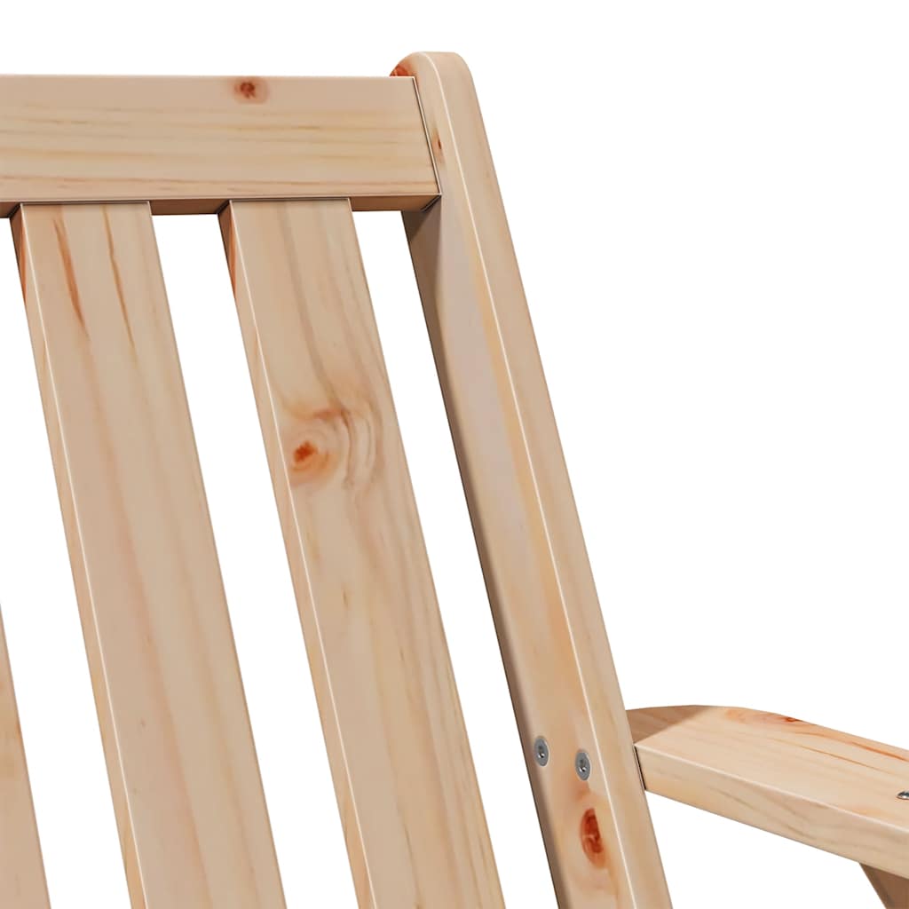 Tuinstoelen Adirondack 75X77X77 Cm Massief Grenenhout