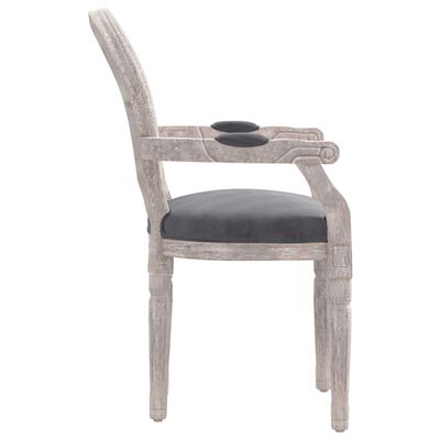 Eetkamerstoelen Stof en Fluweel - Frans Design Compact