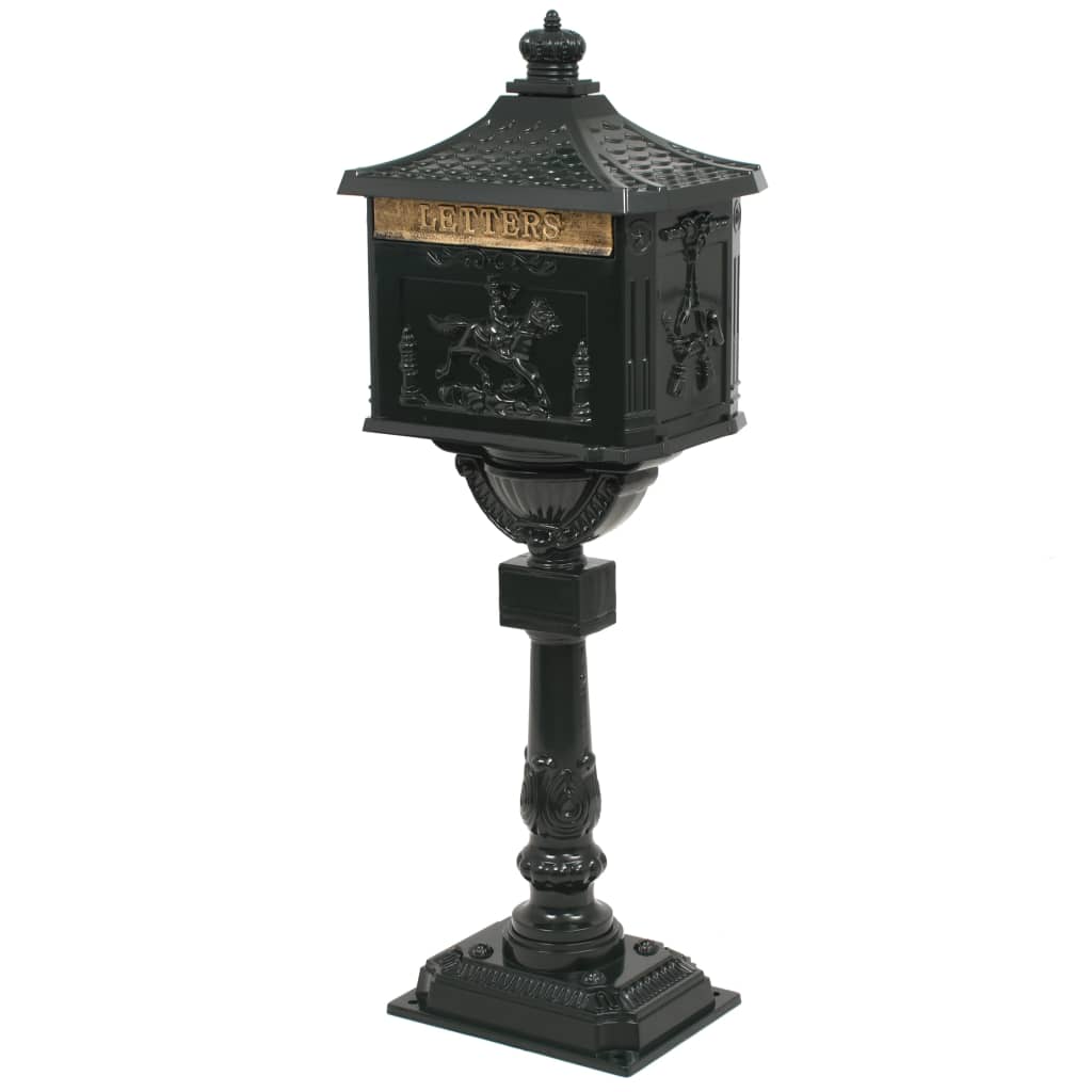 Staande Brievenbus Vintage Stijl Roestbestendig Aluminium
