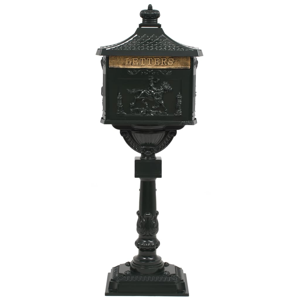Staande Brievenbus Vintage Stijl Roestbestendig Aluminium