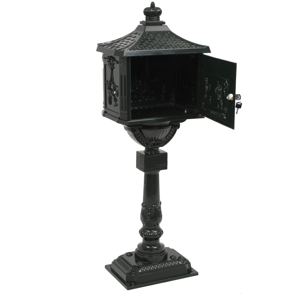 Staande Brievenbus Vintage Stijl Roestbestendig Aluminium