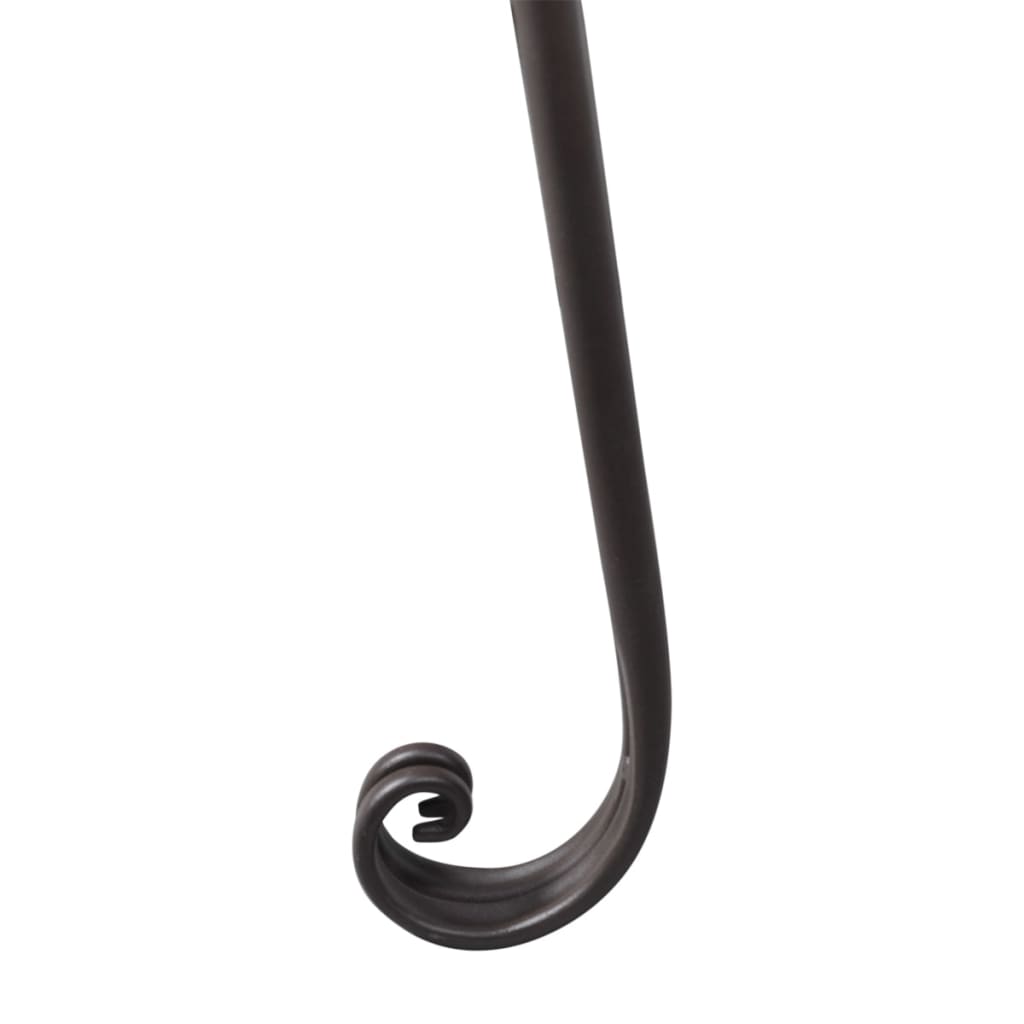 Chaise Longue 128 Cm Staal Antiek