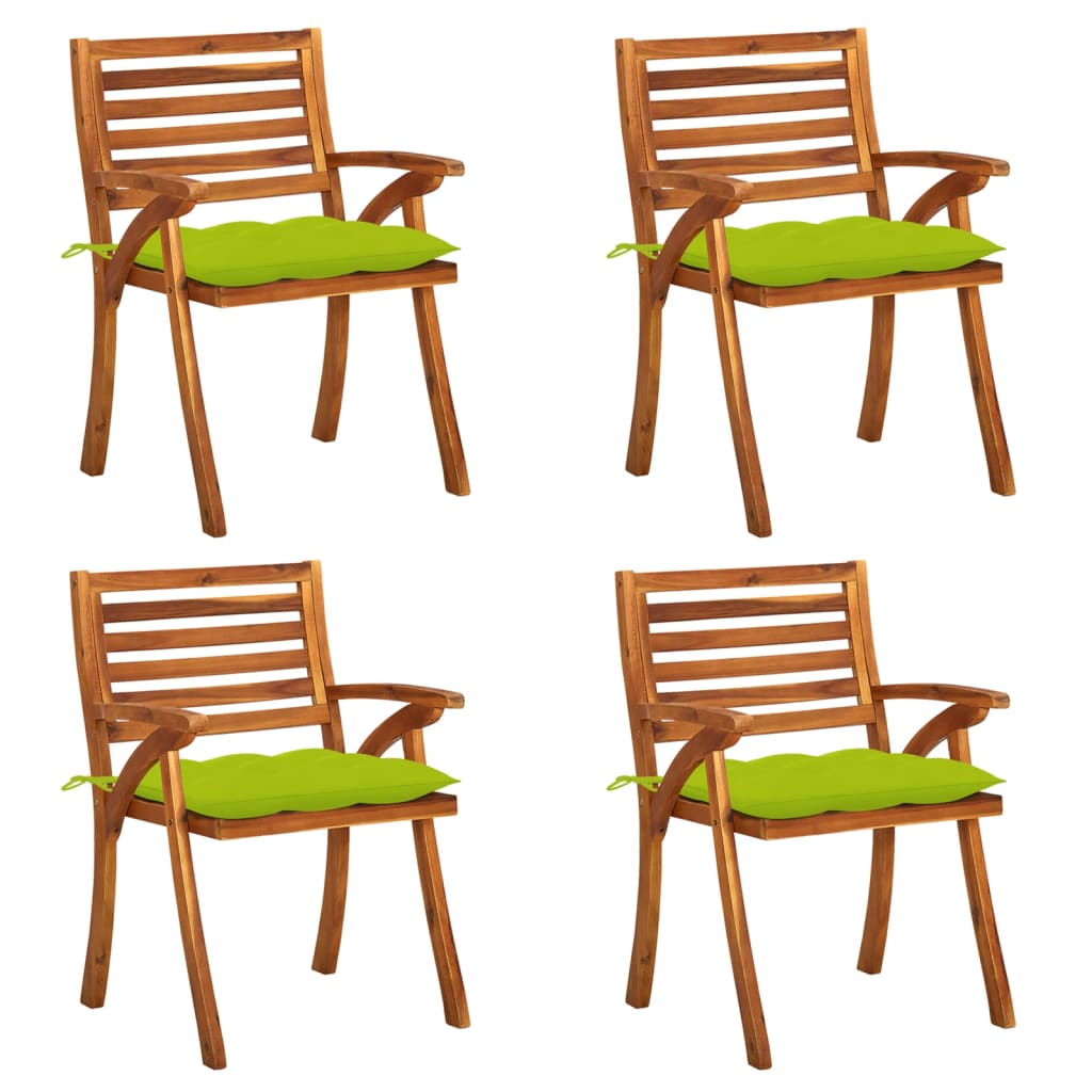 Tuinstoelen Met Kussens Massief Acaciahout