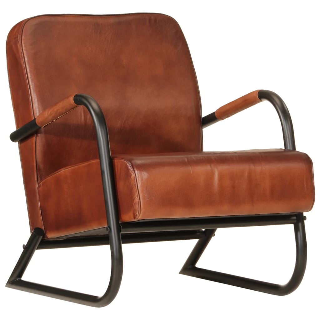 Fauteuil Echt Leer