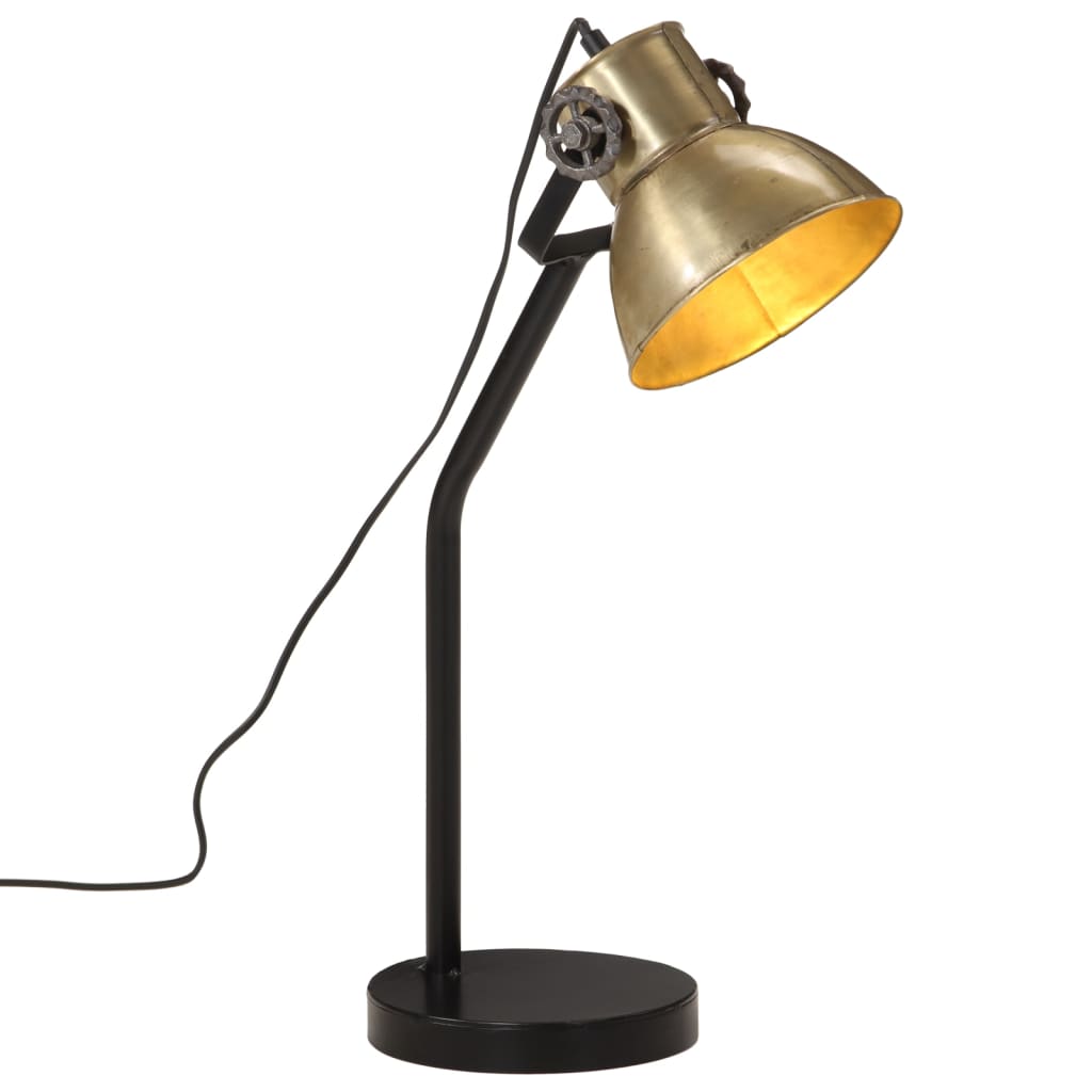 Bureaulamp 25 W E27 17X17X60 Cm Vintage Kleurig