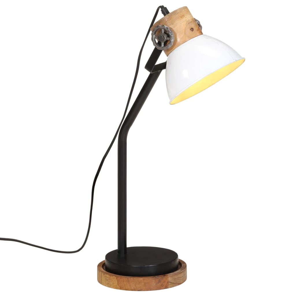 Bureaulamp 25 W E27 18X18X60 Cm Antiek Messingkleurig