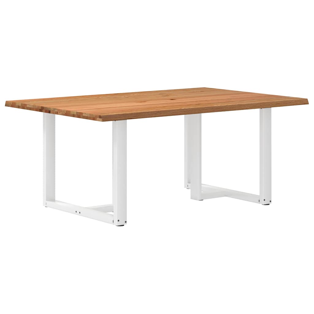 Eettafel Met Natuurlijke Rand Massief Eikenhout