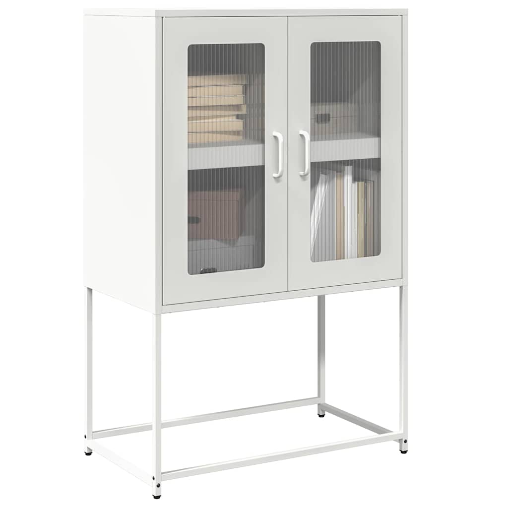 Hoge Kast 68X39X107 Cm Staal Kleurig