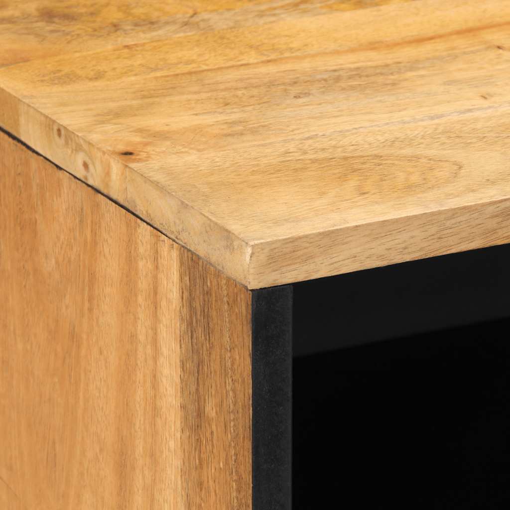 Nachtkastje 50X33X60 Cm Massief Mangohout