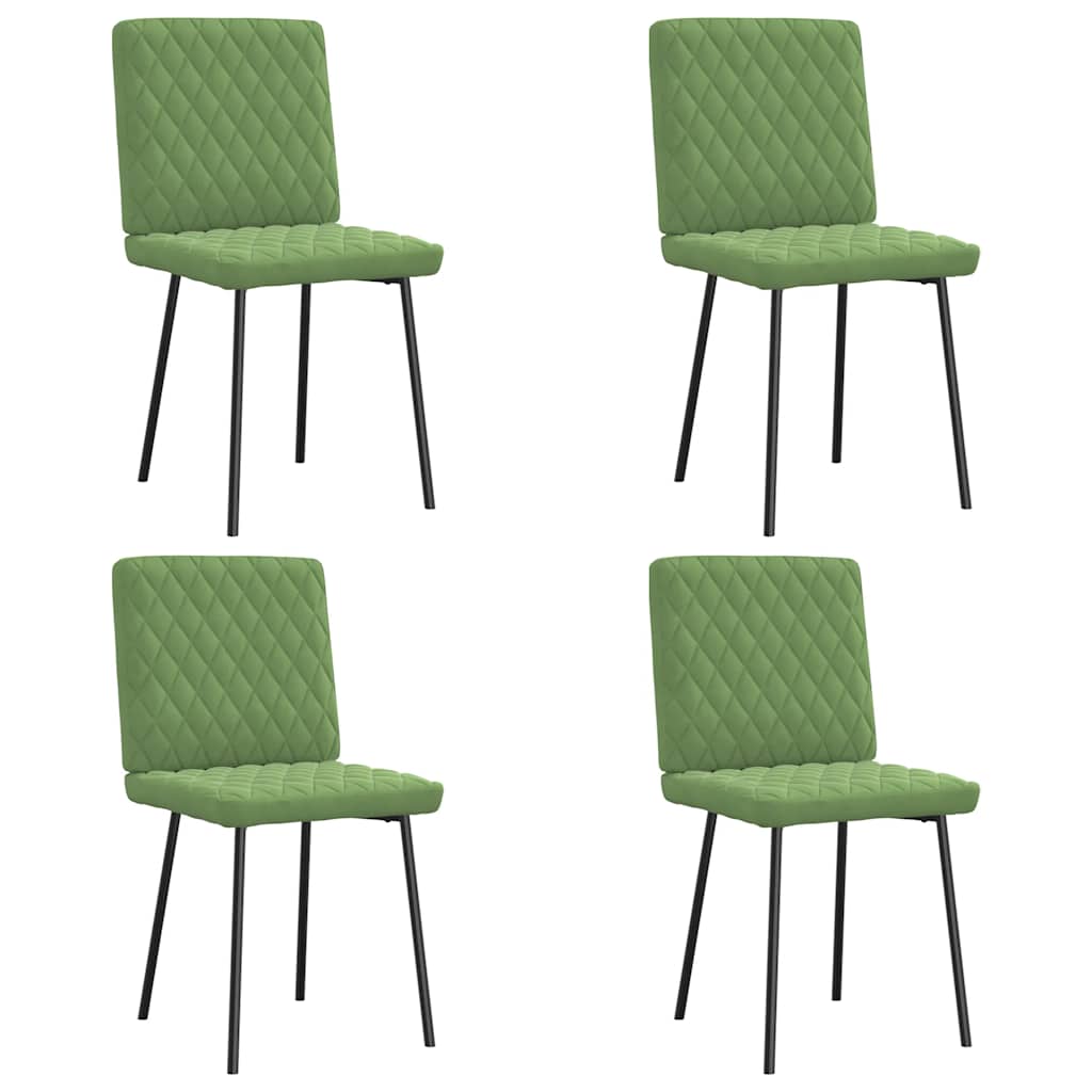 Eetkamerstoelen Fluweel Kleurig