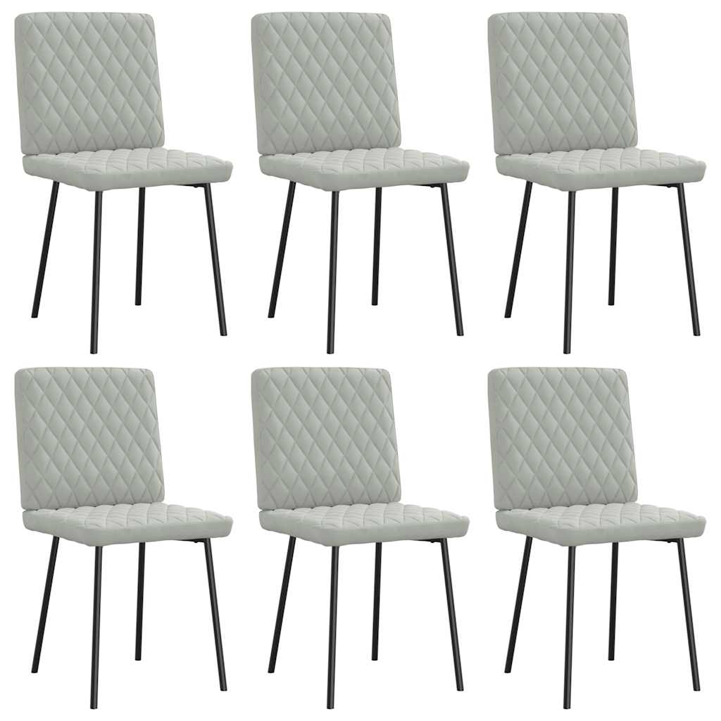 Eetkamerstoelen Fluweel Kleurig
