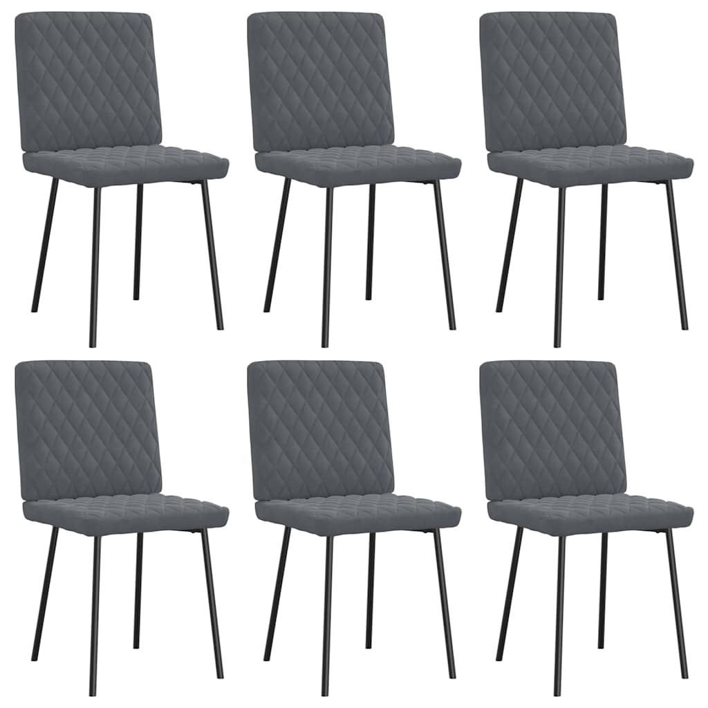 Eetkamerstoelen Fluweel Kleurig