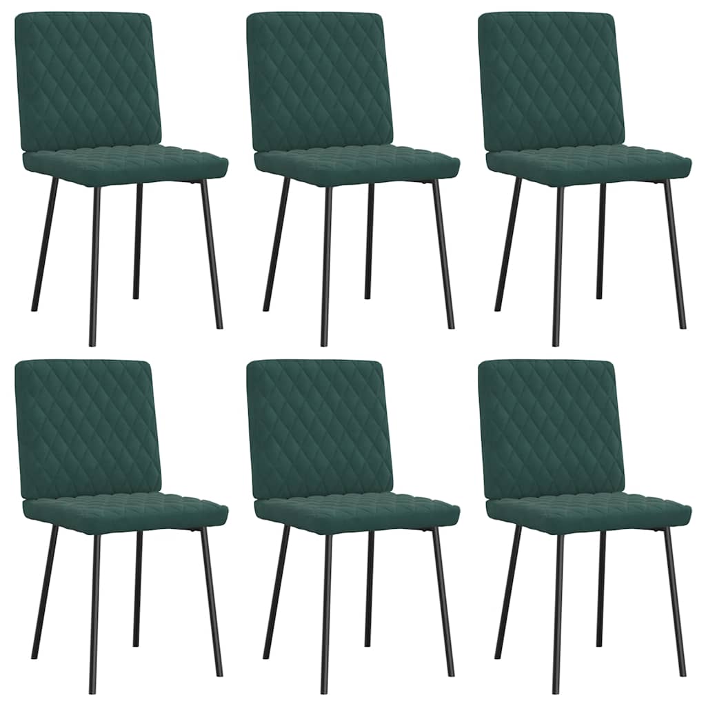 Eetkamerstoelen Fluweel Kleurig