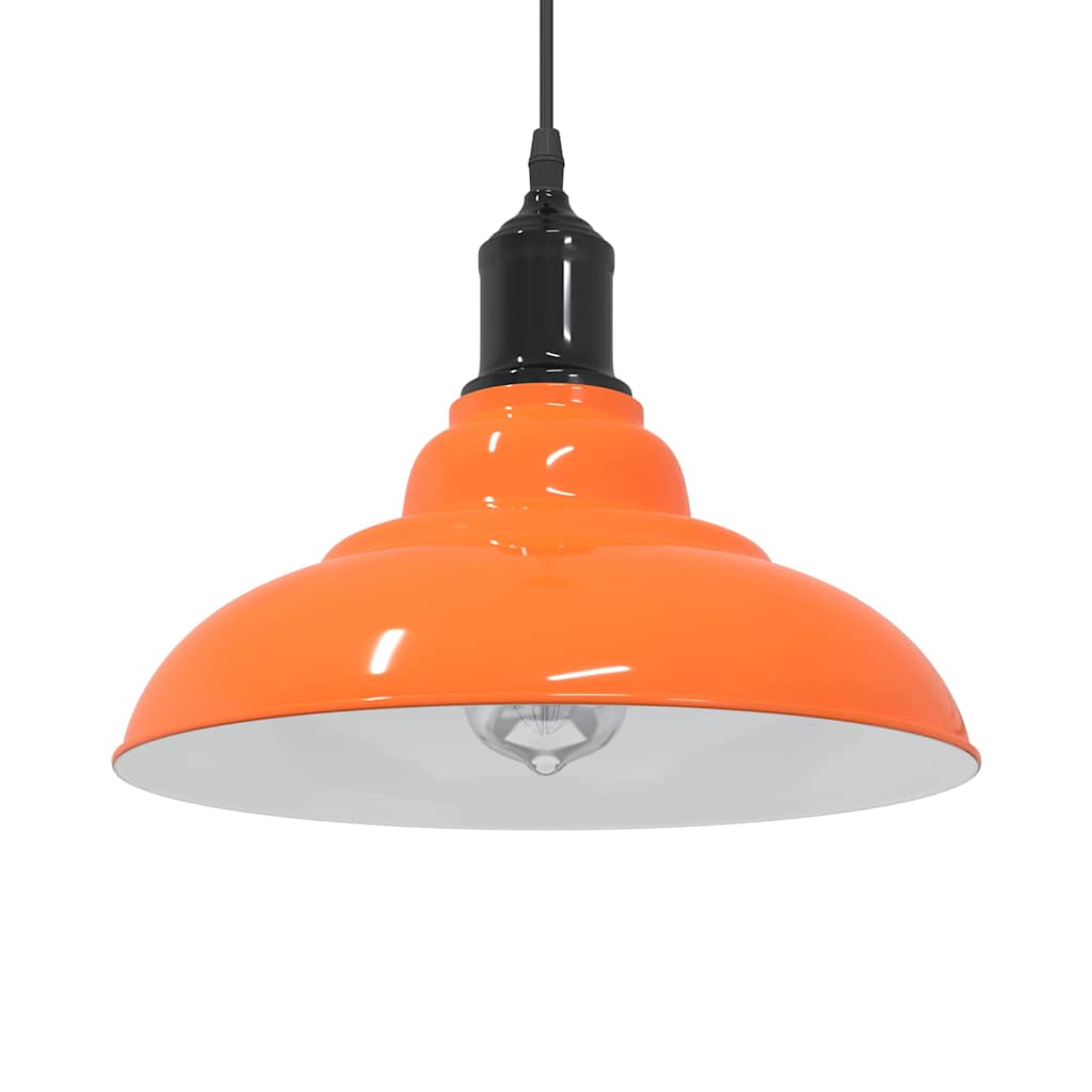 Hanglamp In Hoogte Verstelbaar E27 Ø31 Cm Metaal Glanzend Groen
