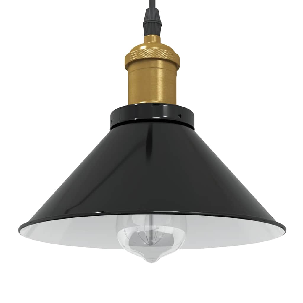 Hanglamp In Hoogte Verstelbaar E27 Ø22 Cm Metaal Donkerblauw